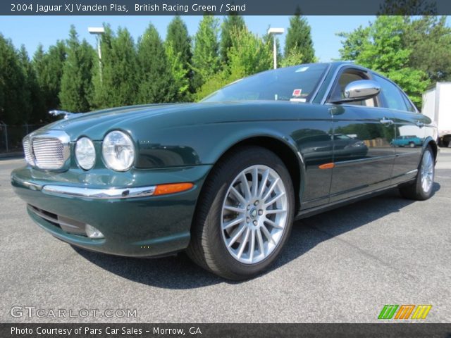 2004 Jaguar XJ Vanden Plas in British Racing Green