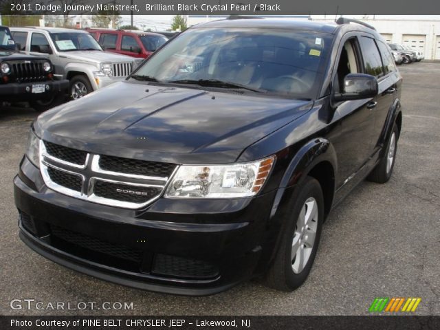 2011 Dodge Journey Mainstreet in Brilliant Black Crystal Pearl