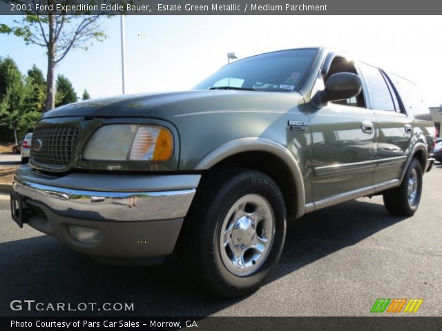 2001 Ford Expedition Eddie Bauer in Estate Green Metallic