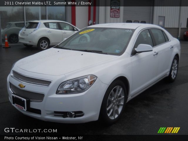 2011 Chevrolet Malibu LTZ in Summit White