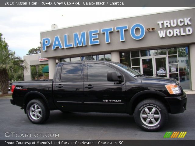 2010 Nissan Titan PRO-4X Crew Cab 4x4 in Galaxy Black