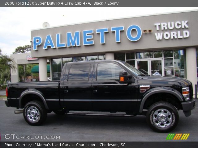 2008 Ford F250 Super Duty FX4 Crew Cab 4x4 in Black
