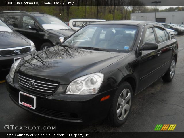 2008 Kia Optima LX in Ebony Black