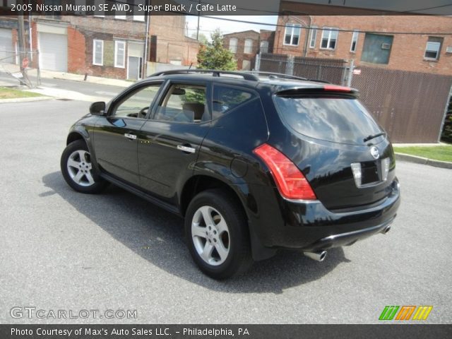 2005 Nissan Murano SE AWD in Super Black