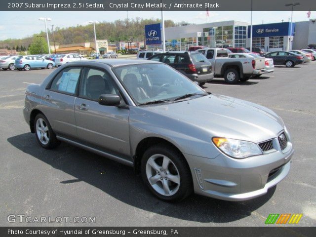 2007 Subaru Impreza 2.5i Sedan in Crystal Gray Metallic