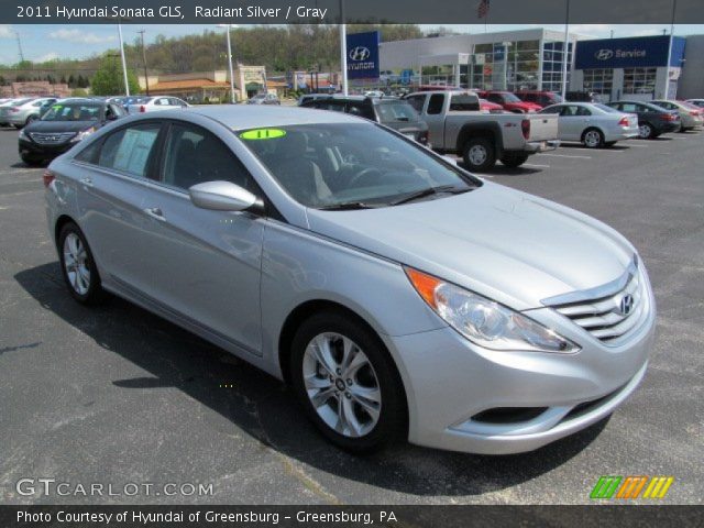 2011 Hyundai Sonata GLS in Radiant Silver