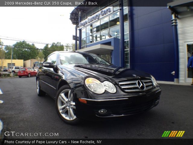2009 Mercedes-Benz CLK 350 Coupe in Black
