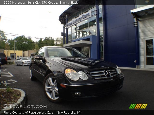 2009 Mercedes-Benz CLK 350 Coupe in Black