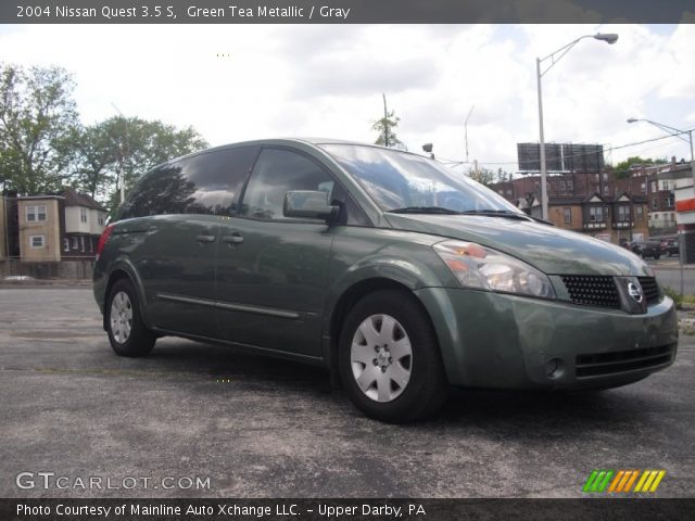 2004 Nissan Quest 3.5 S in Green Tea Metallic
