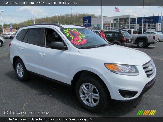 2012 Hyundai Santa Fe GLS in Glacier White