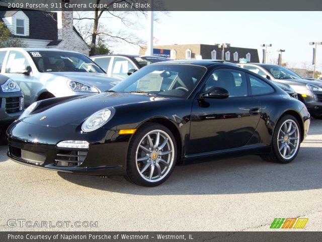 2009 Porsche 911 Carrera Coupe in Black