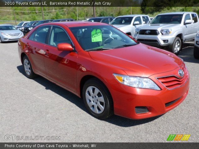 2010 Toyota Camry LE in Barcelona Red Metallic