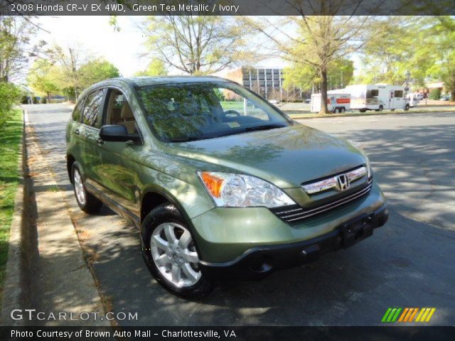 2008 Honda CR-V EX 4WD in Green Tea Metallic
