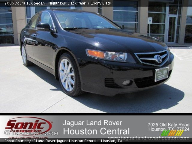 2006 Acura TSX Sedan in Nighthawk Black Pearl