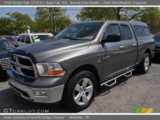 2009 Dodge Ram 1500 SLT Quad Cab 4x4 in Mineral Gray Metallic