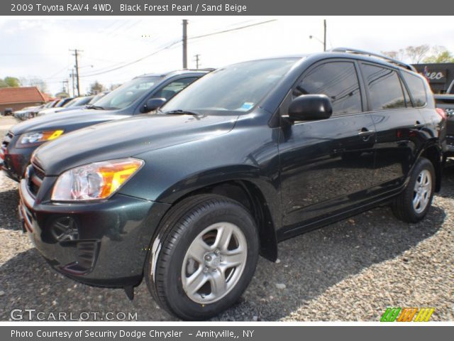 2009 Toyota RAV4 4WD in Black Forest Pearl