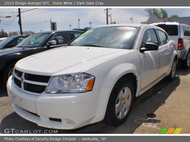 2010 Dodge Avenger SXT in Stone White