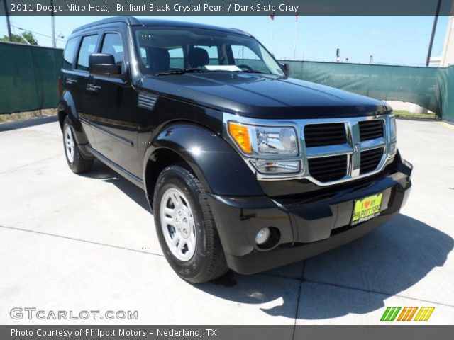 2011 Dodge Nitro Heat in Brilliant Black Crystal Pearl