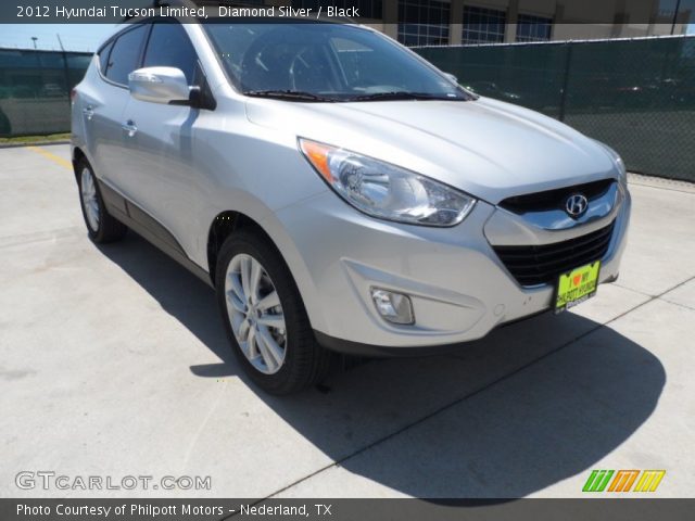 2012 Hyundai Tucson Limited in Diamond Silver