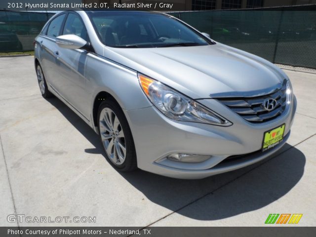 2012 Hyundai Sonata Limited 2.0T in Radiant Silver