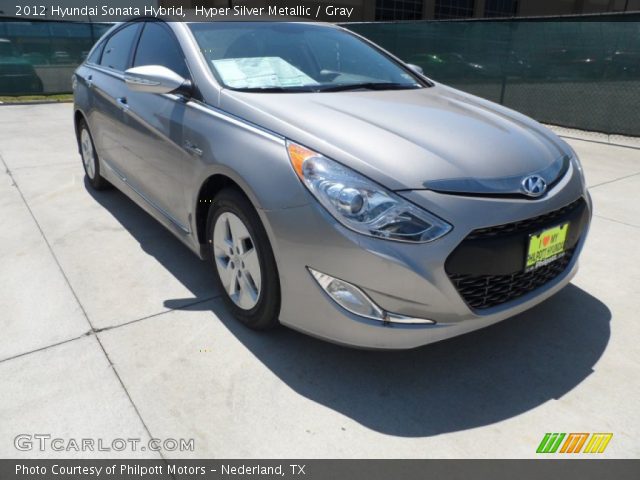 2012 Hyundai Sonata Hybrid in Hyper Silver Metallic