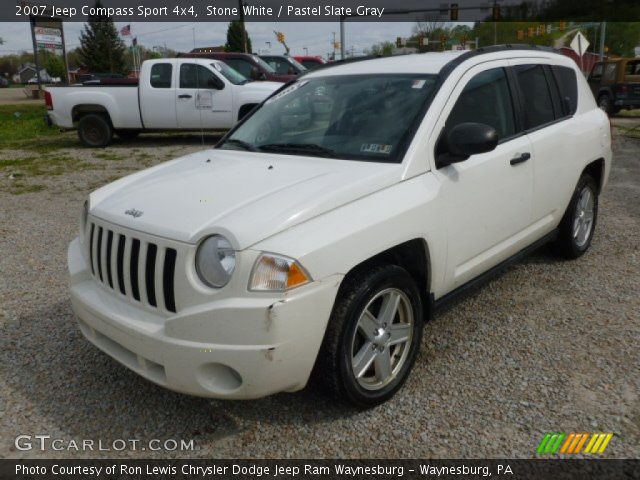 2007 Jeep Compass Sport 4x4 in Stone White