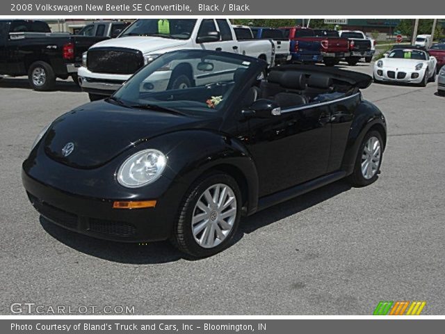 2008 Volkswagen New Beetle SE Convertible in Black