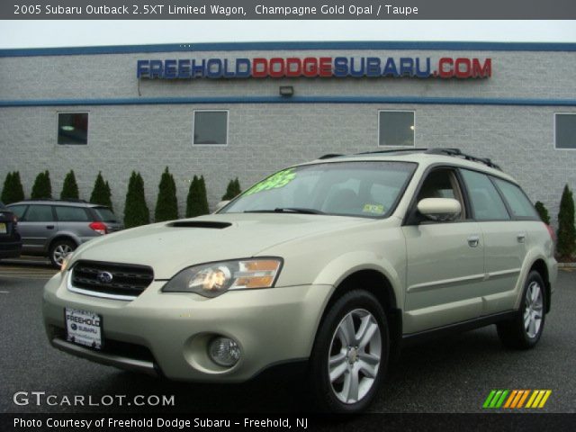 2005 Subaru Outback 2.5XT Limited Wagon in Champagne Gold Opal