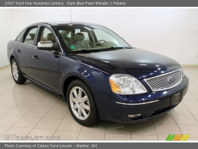 2007 Ford Five Hundred Limited in Dark Blue Pearl Metallic