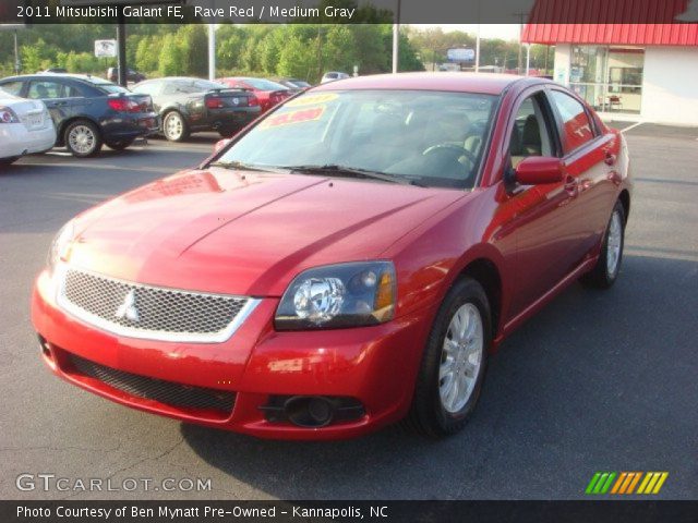 2011 Mitsubishi Galant FE in Rave Red