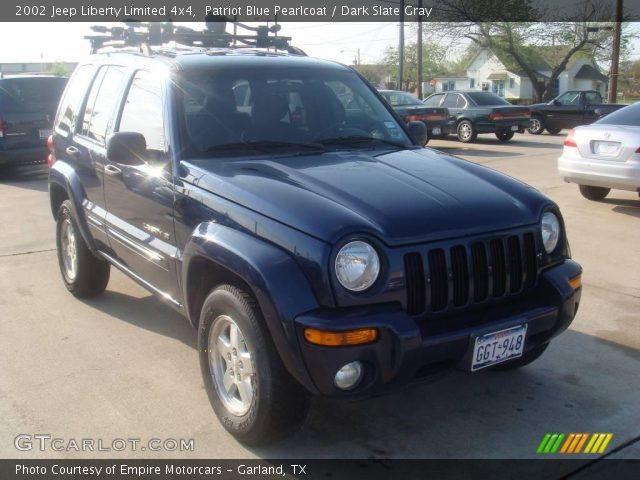 2002 Jeep Liberty Limited 4x4 in Patriot Blue Pearlcoat