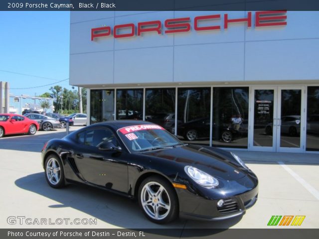 2009 Porsche Cayman  in Black