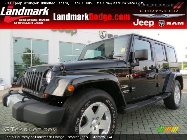 2010 Jeep Wrangler Unlimited Sahara in Black