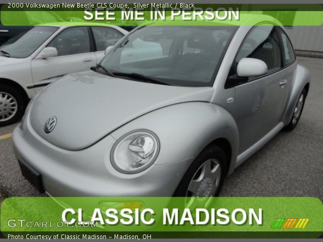 2000 Volkswagen New Beetle GLS Coupe in Silver Metallic