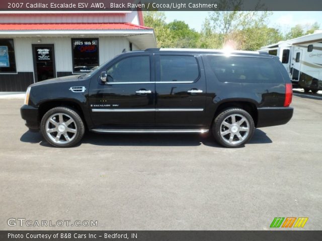 2007 Cadillac Escalade ESV AWD in Black Raven