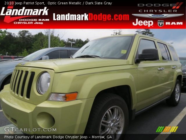 2010 Jeep Patriot Sport in Optic Green Metallic
