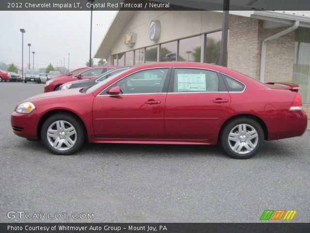 2012 Chevrolet Impala LT in Crystal Red Tintcoat