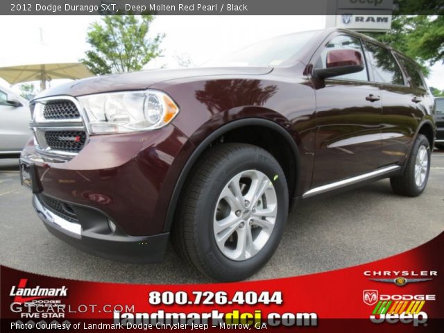 2012 Dodge Durango SXT in Deep Molten Red Pearl