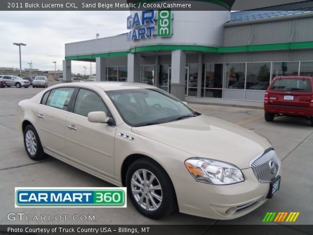 2011 Buick Lucerne CXL in Sand Beige Metallic