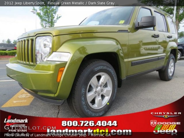 2012 Jeep Liberty Sport in Rescue Green Metallic