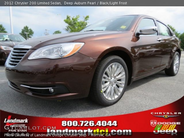 2012 Chrysler 200 Limited Sedan in Deep Auburn Pearl