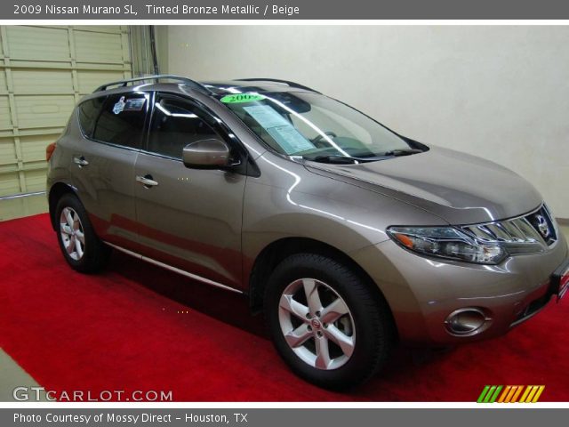 2009 Nissan Murano SL in Tinted Bronze Metallic