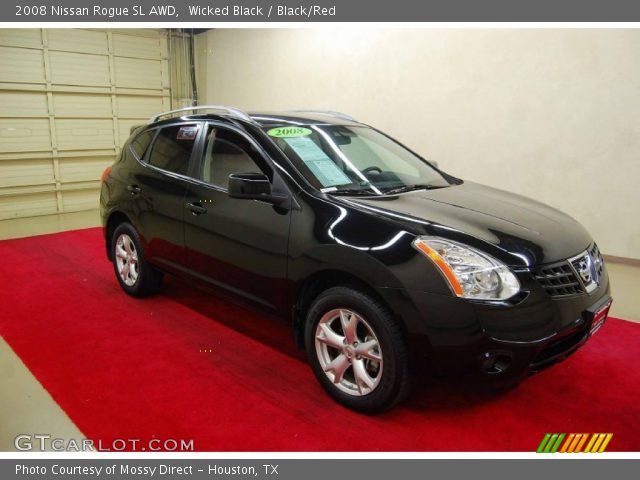2008 Nissan Rogue SL AWD in Wicked Black