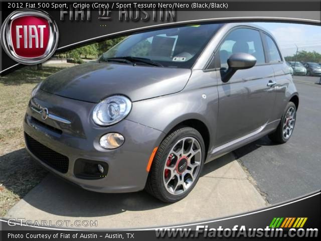 2012 Fiat 500 Sport in Grigio (Grey)