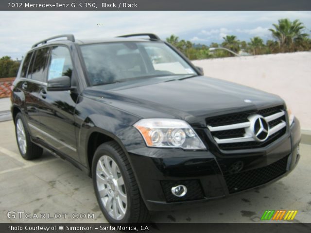 2012 Mercedes-Benz GLK 350 in Black
