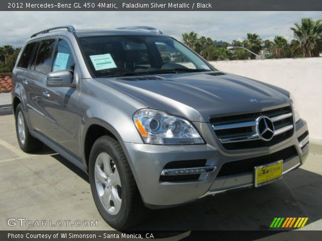 2012 Mercedes-Benz GL 450 4Matic in Paladium Silver Metallic