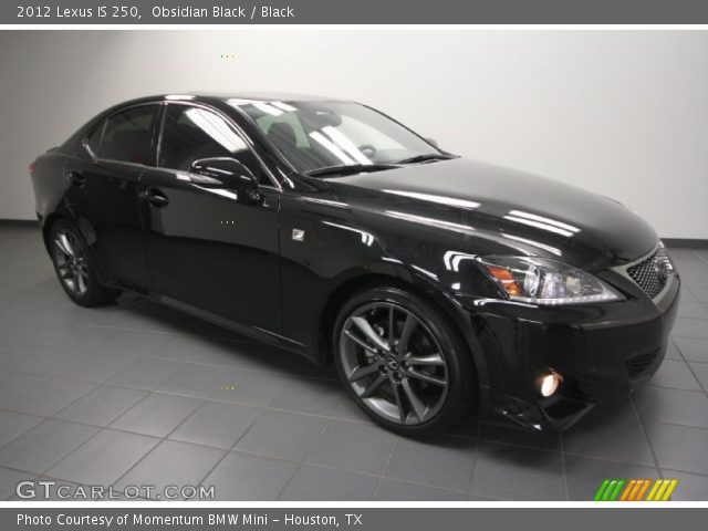 2012 Lexus IS 250 in Obsidian Black