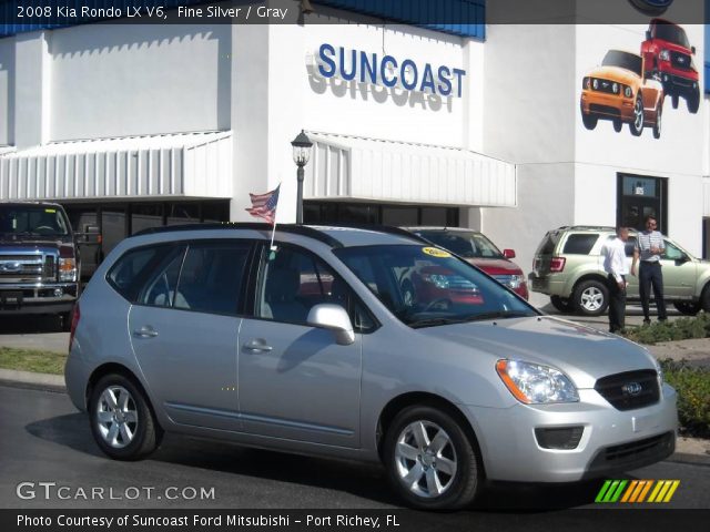 2008 Kia Rondo LX V6 in Fine Silver