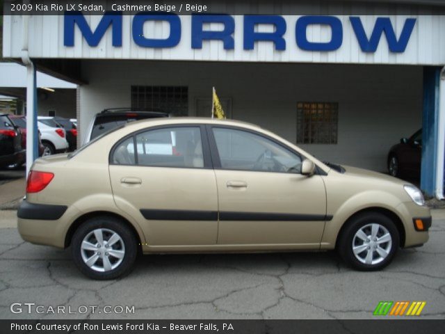 2009 Kia Rio LX Sedan in Cashmere Beige