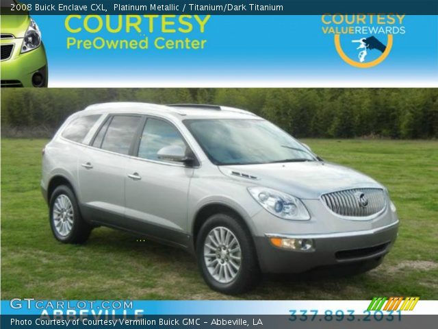 2008 Buick Enclave CXL in Platinum Metallic